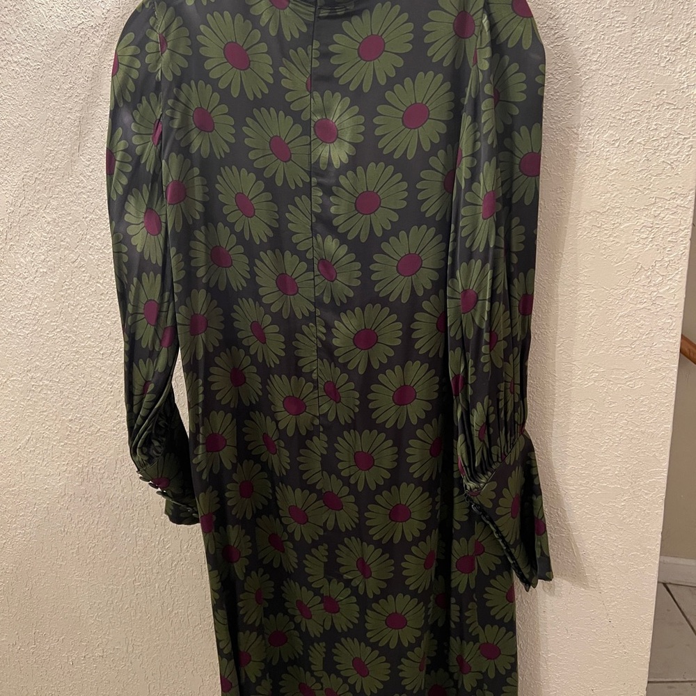 Giovanna Nicolai ~ Vintage Italian Floral Midi Dress – Size ~4/Small - Picture 3 of 7